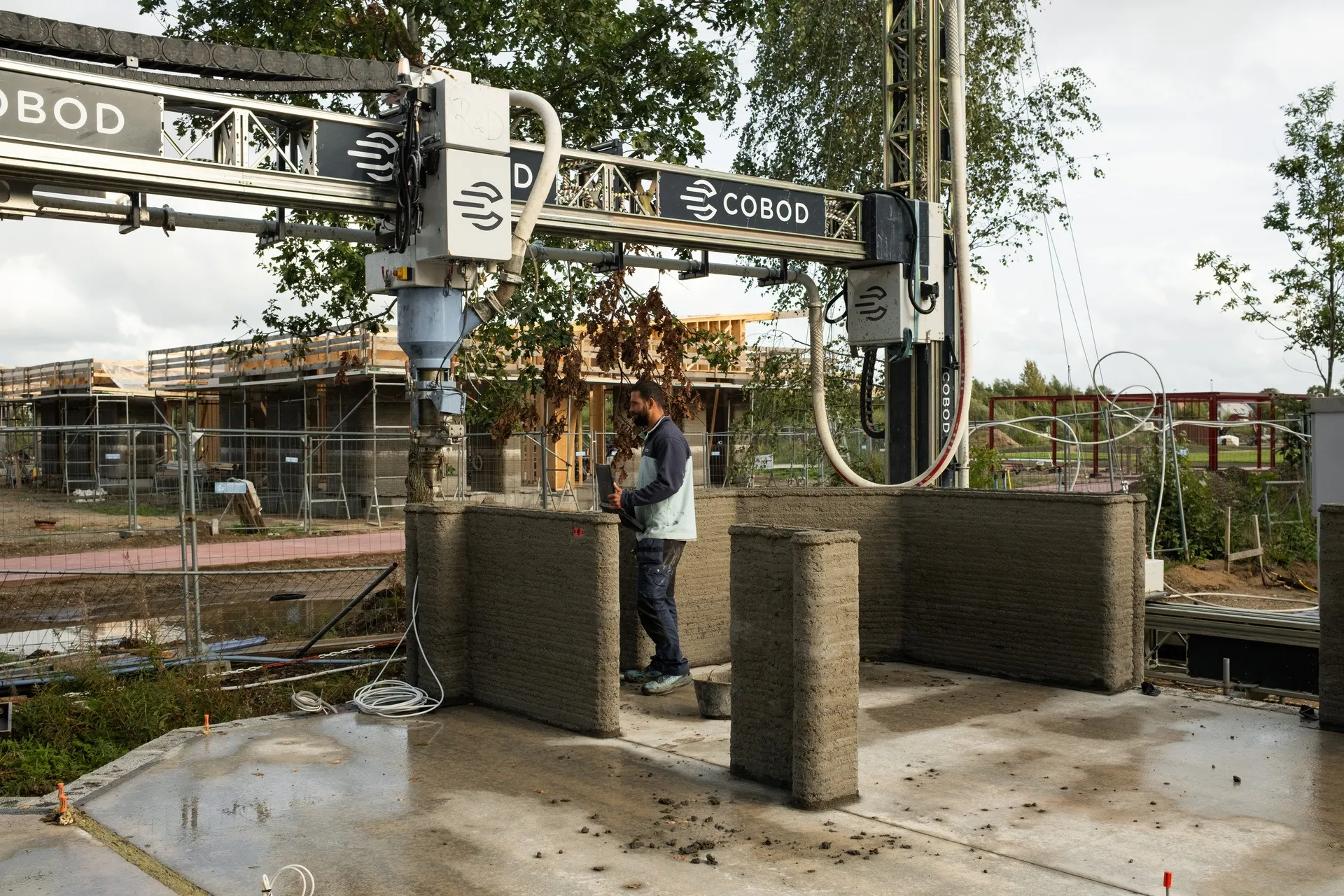 Image of Skovsporet printing process