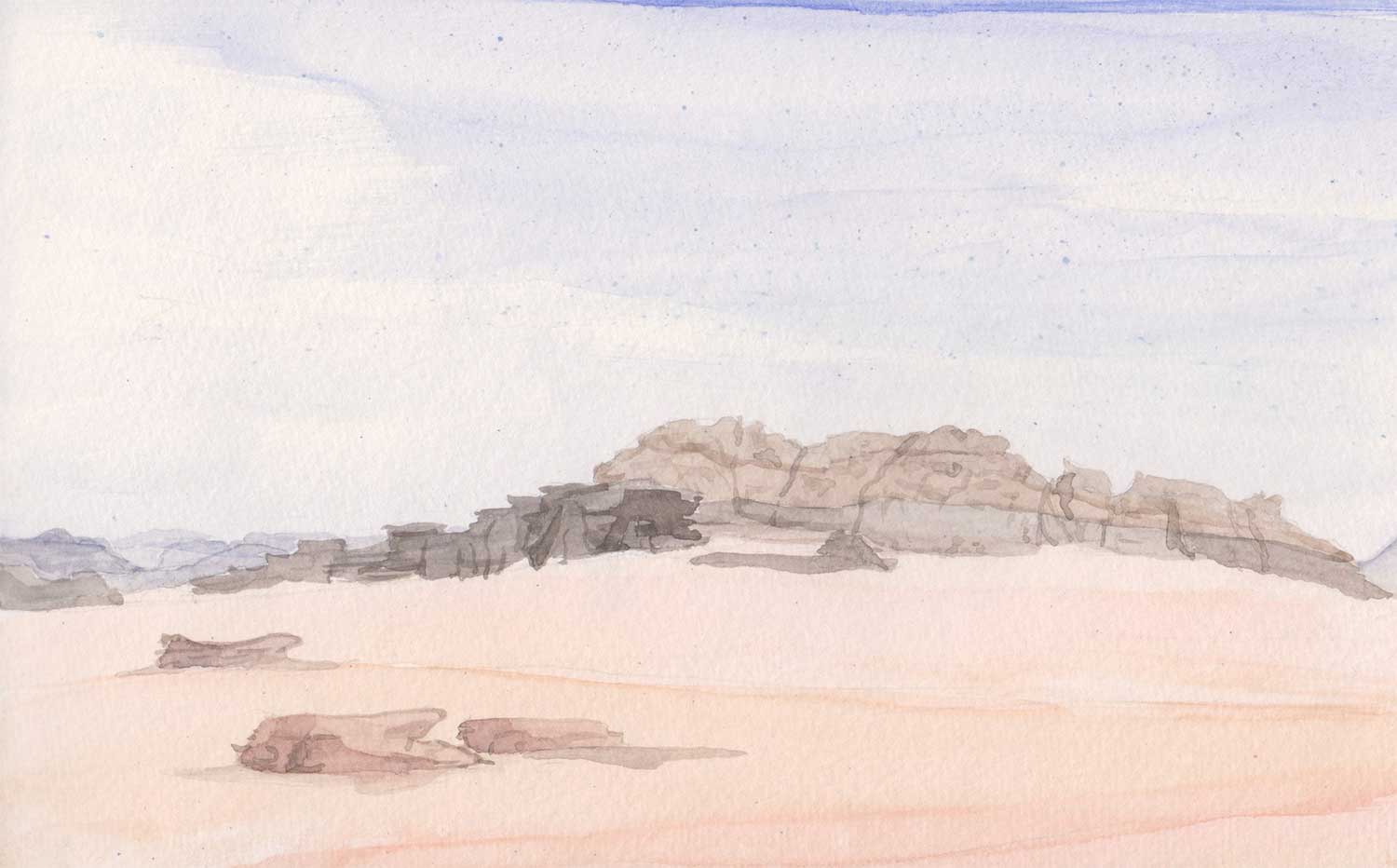 Watercolor painting